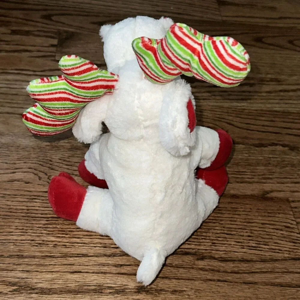 Ganz Minty Moose Plush Christmas Winter